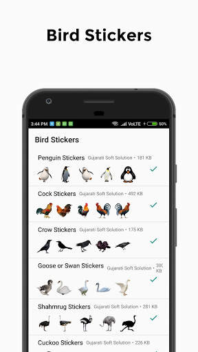 Bird Stickers screenshot 4