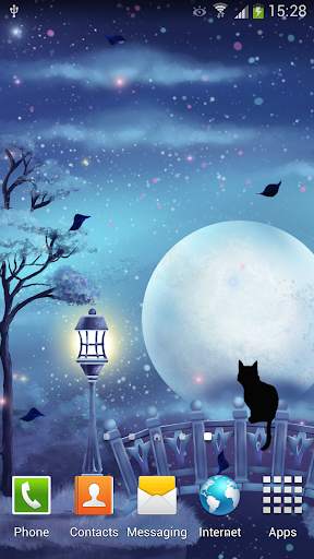 Mystic Night Live Wallpaper 2 تصوير الشاشة