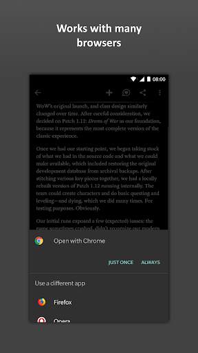 Browser Open-Share screenshot 2