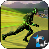 Super Speed Hero VS Vertical Ramp Car Stunts icon