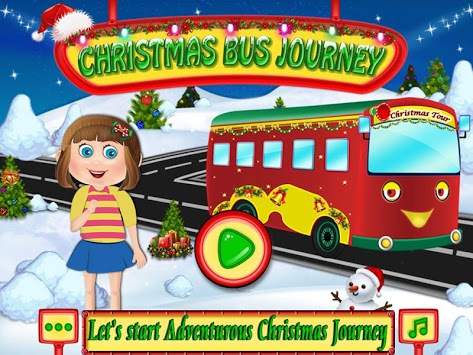 Christmas Bus Journey for Kids screenshot 1
