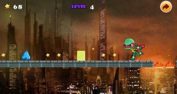 Turtles Running Ninja screenshot 3