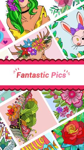 Paint fun - Paint Color by Number & Coloring Game screenshot 1
