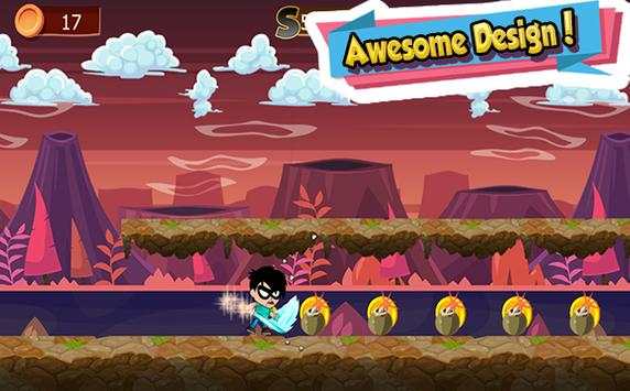 Teen robins titan Run screenshot 2