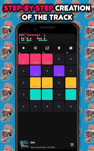 Create Music and Beats - DJ Pad: Easy Beat screenshot 1