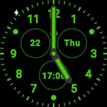 Night Vision Skob Watch Face screenshot 5