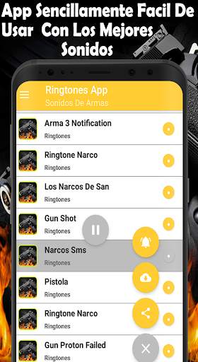 Tonos De Armas Para Mensajes screenshot 4