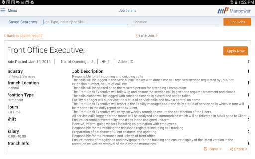 Jobs - Manpower India screenshot 10