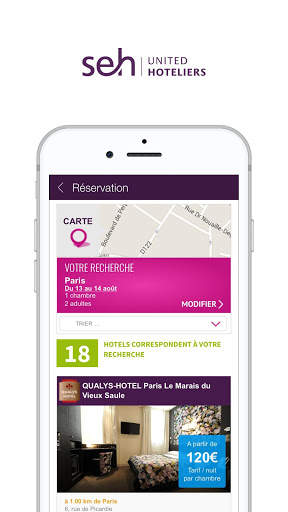 SEH Hotels screenshot 2