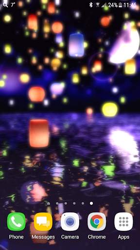 Lanterns 3D live wallpaper screenshot 1