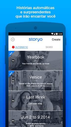 Storyo: Montagem de Imagens screenshot 4