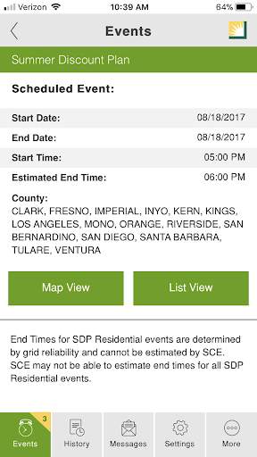SCE DR Alerts screenshot 4