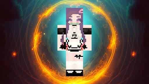Nezuko Skin for Minecraft screenshot 28