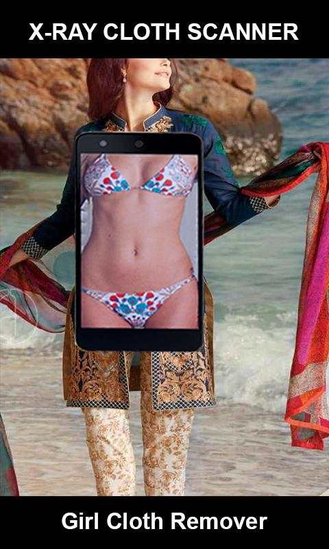 Girl Cloth Xray Scan Simulator screenshot 1