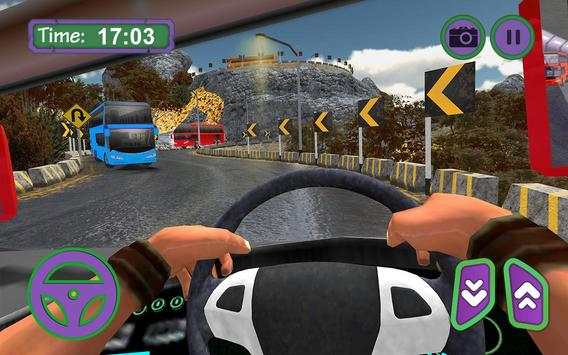Off road City Coach Bus Driver Simulator 2017 screenshot 4