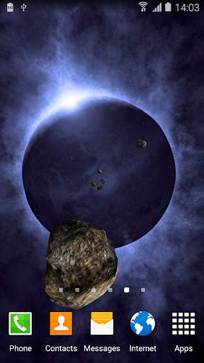 HD Space Live Wallpaper screenshot 5