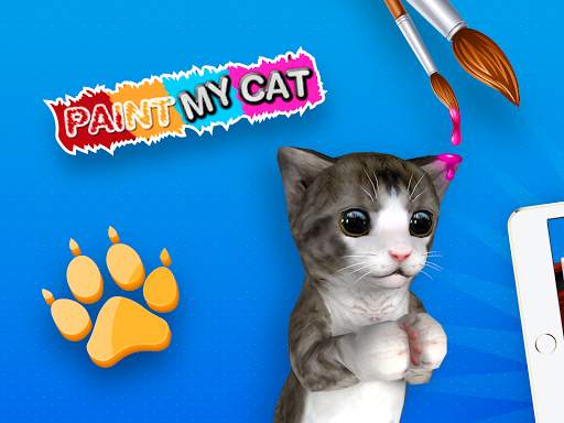 Paint my Cat: Color and Play screenshot 1
