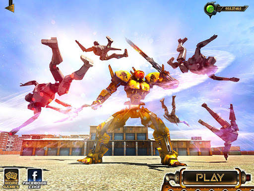 Futuristic Robots War Hero 3D screenshot 10