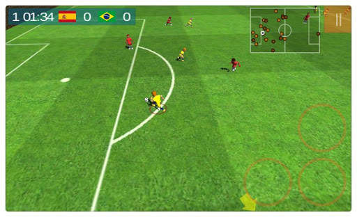 Action Soccer Game screenshot 2