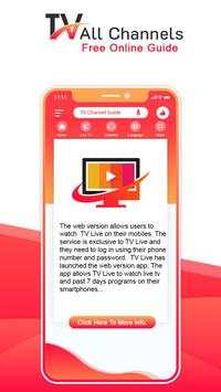 Live TV All Channels Free & Cricket  Online Guide screenshot 6