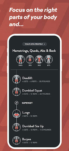 Fitbod Workout & Fitness Plans screenshot 5