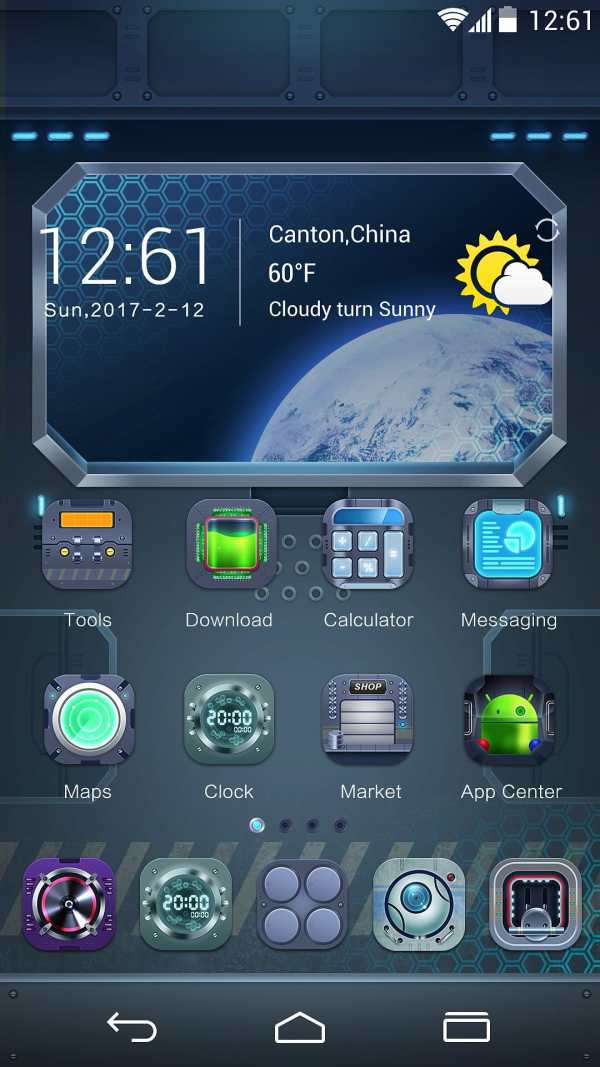 Universe GO Launcher Theme screenshot 1