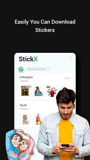 StickX - Stickers Store For Any Social Media screenshot 1