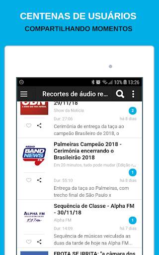 RadioCut - Ouça Rádio em Directo ou em Diferido screenshot 15