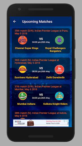 Cricket: Live Line & Fastest Live Score screenshot 6