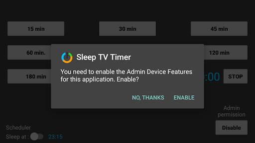 Sleep TV Timer screenshot 1