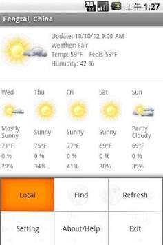 My Weather screenshot 2