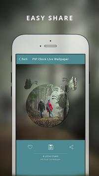 Photo Clock Live wallpaper 5 تصوير الشاشة