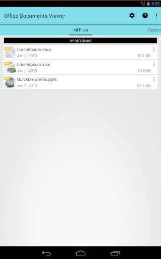 Office Documents Viewer screenshot 3