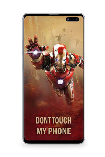 Don't Touch My Phone Wallpaper screenshot 2