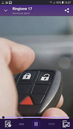 Sound car alarm - RINGTONES and WALLPAPERS स्क्रीनशॉट 4