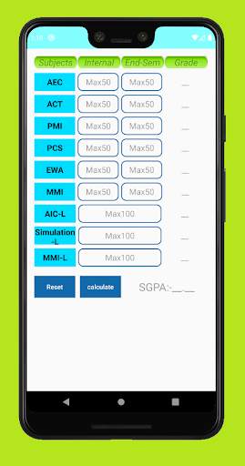 Kiit Cgpa Calculator screenshot 4