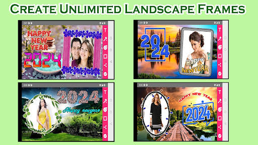 Newyear Photo Frames Editor screenshot 6