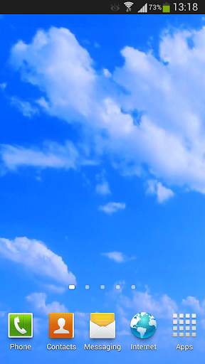 Blue Sky Live Wallpaper HD 3 screenshot 7