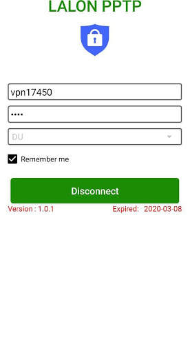 LALON PPTP screenshot 1