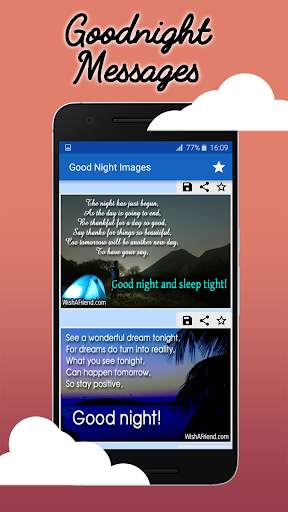 Good Night Wishes: Collection of Messages & Images screenshot 4