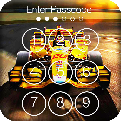 Race Car Screen Lock आइकन