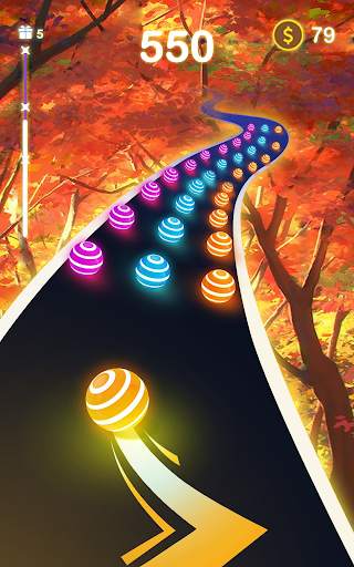 ダンシングロード: 音ボールゲー! screenshot 9