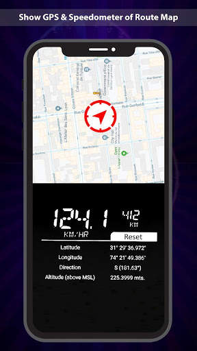 GPS Map Speedometer & GPS Location screenshot 3