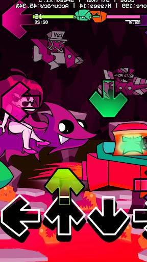 FNF Geometricky Dashin Mod V2 screenshot 4