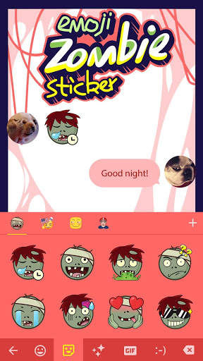 Zombie Emoji Sticker screenshot 3