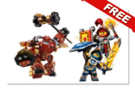 Puzzle LEGO KNIGHTS NEXO screenshot 1