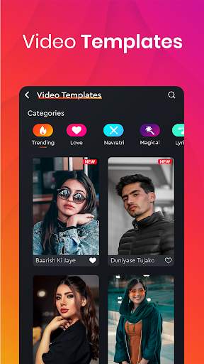 MVBit Master - MV master Status Video Maker स्क्रीनशॉट 2