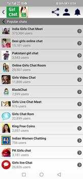 Live Chat With Girls-Indian Girls Chat-Live Chat 8 تصوير الشاشة