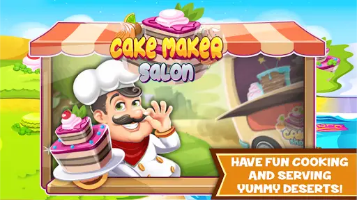 Cake Maker Salon: Bakery Story स्क्रीनशॉट 1
