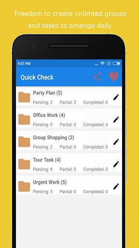 Quick Check - To Do List, Task List & Check List screenshot 1